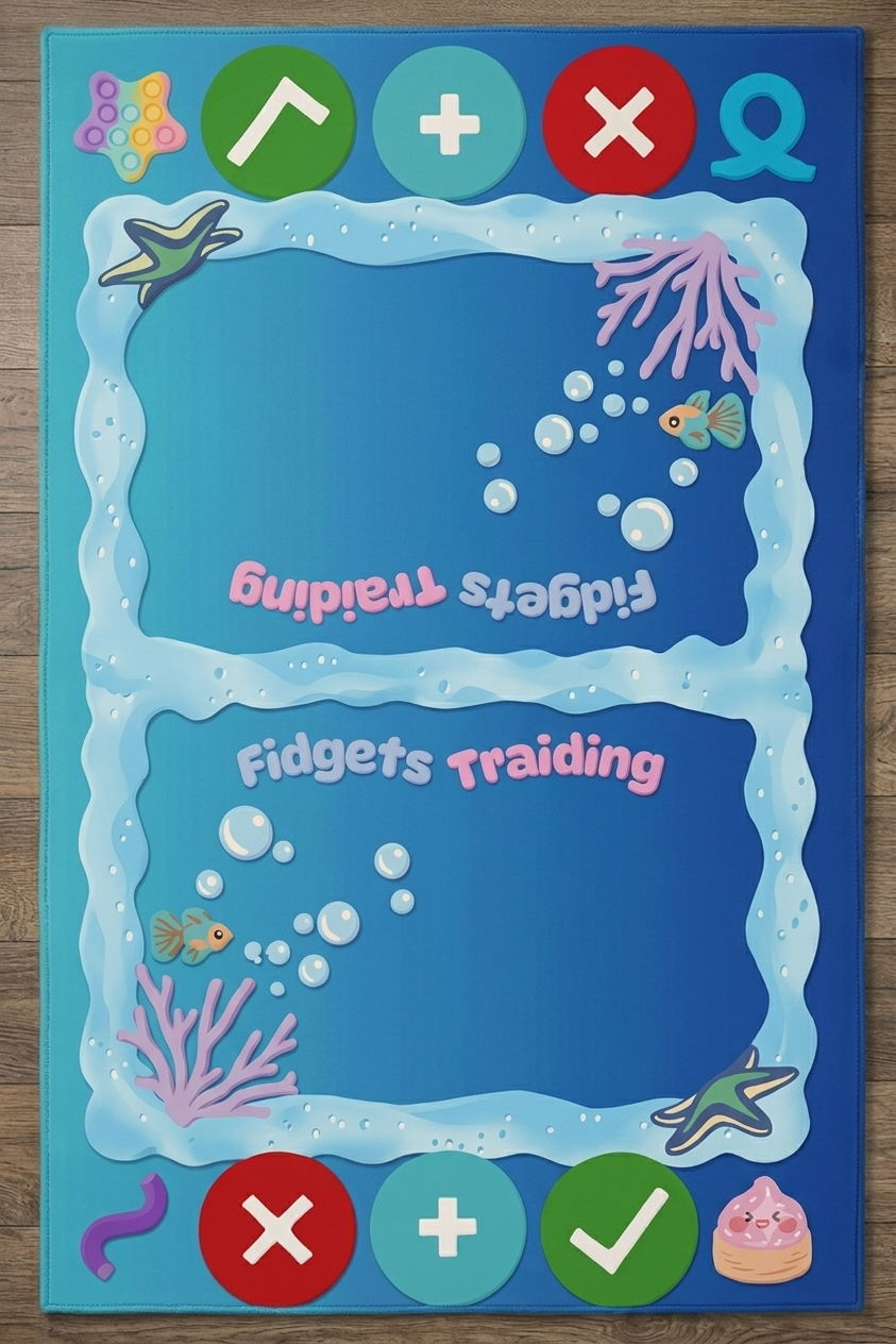 Le Squishy Traiding Mat: Crée ton espace d'échange fun !