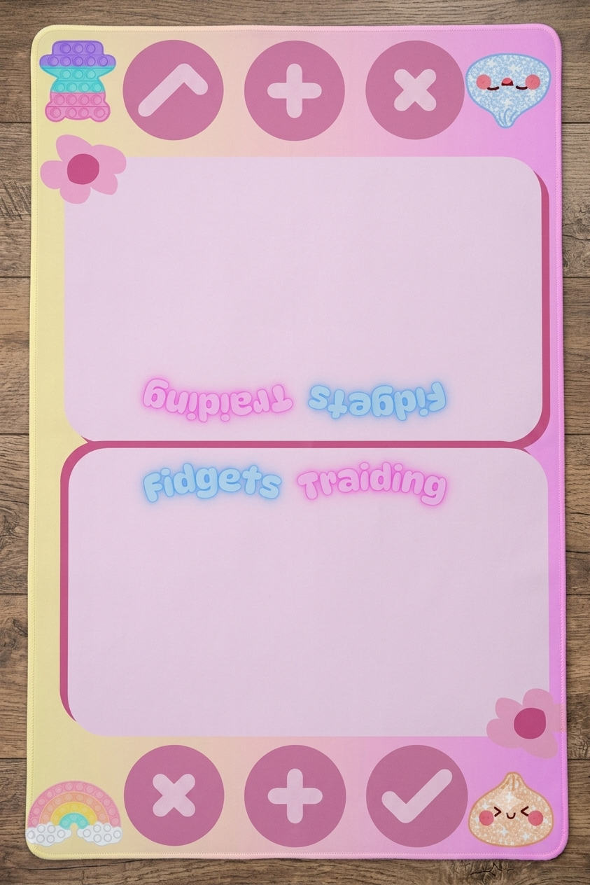 Le Squishy Traiding Mat: Crée ton espace d'échange fun !